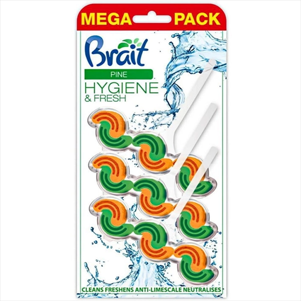 BRAIT WC OSVEŽIVAČ SPIRALA PINE 3X45G