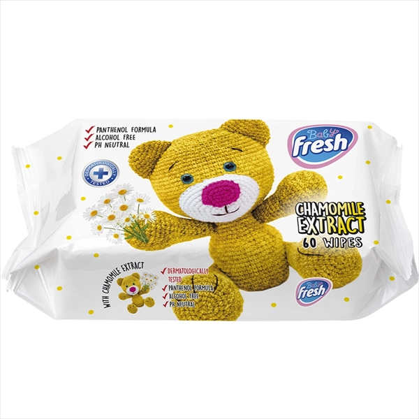 FRESH BABY VLAŽNE MARAMICE KAMILICA 60KOM