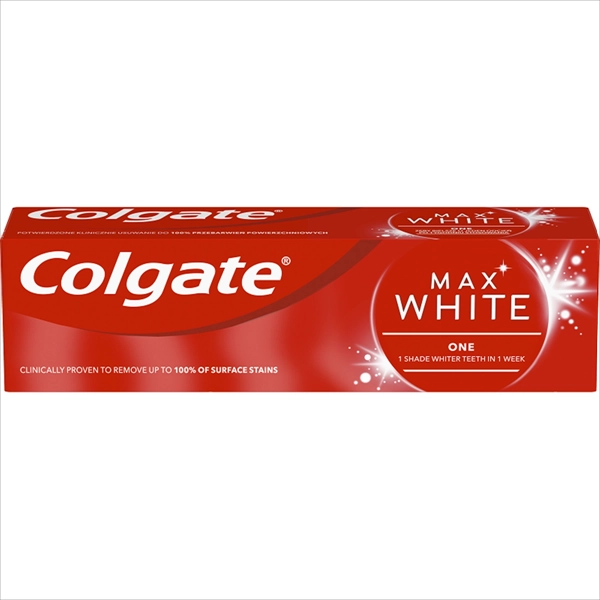 COLGATE PASTA ZA ZUBE MAX WHITE ONE 75ML