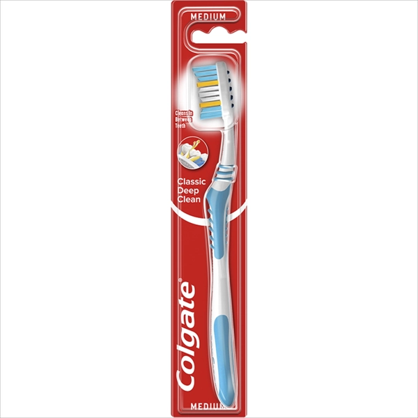 COLGATE ČETKICA ZA ZUBE CLASSIC DEEP CLEAN MEDIUM 1KOM