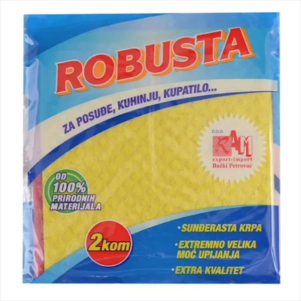 ROBUSTA SUNĐERASTA KRPA 2KOM