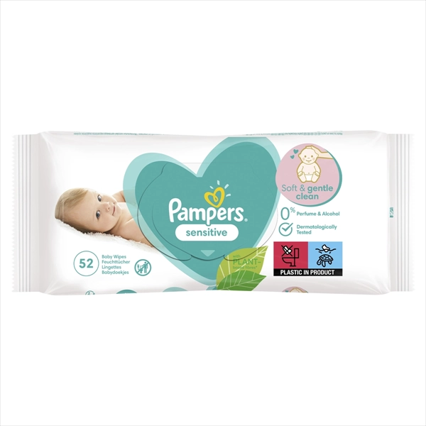 PAMPERS BABY VLAŽNE MARAMICE SENSITIVE 52KOM