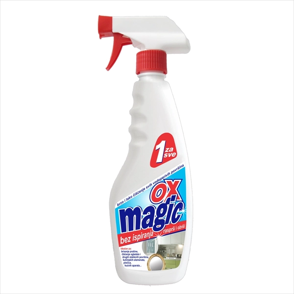 YUCO OX SREDSTVO ZA ČIŠĆENJE BEZ ISPIRANJA SA RASPRŠIVAČEM MAGIC 500ML