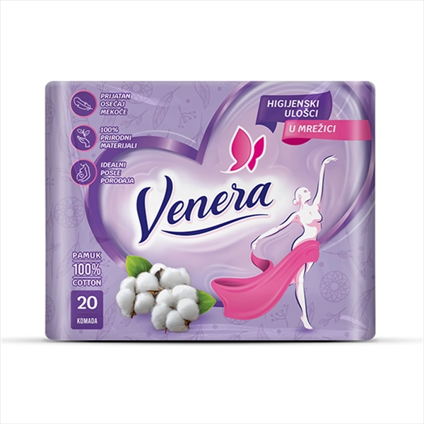 VENERA HIGIJENSKI ULOŠCI U MREŽICI 20KOM