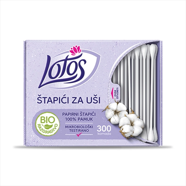 LOTOS ŠTAPIĆI ZA UŠI 300KOM