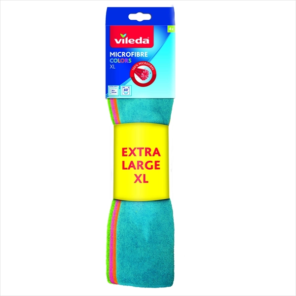VILEDA MAGIČNA KRPA STYLE MICROFIBRE COLORS XL 4KOM