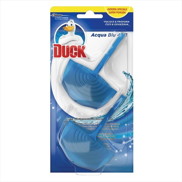 DUCK OSVEŽIVAČ WC ŠOLJE AQUA BLUE MARINE 4U1 2KOM
