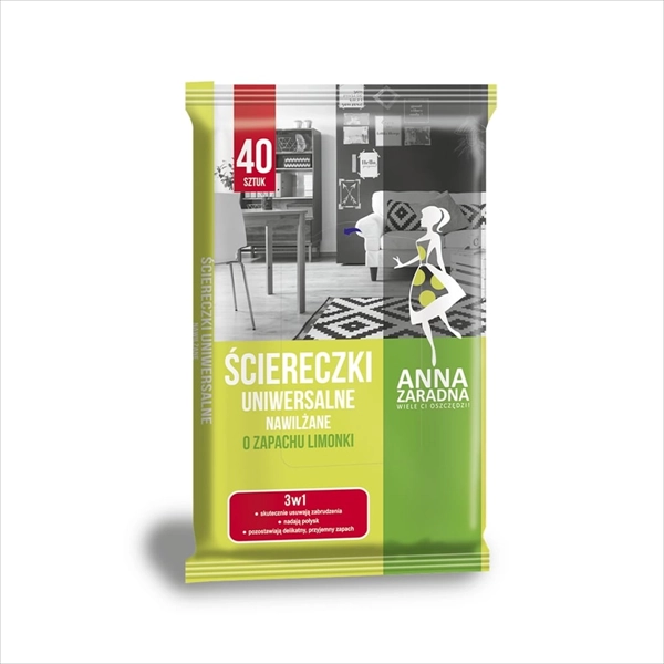 ANNA VLAŽNE MARAMICE UNIVERZALNE LIMUN 40KOM
