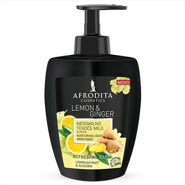 AFRODITA TEČNI SAPUN LEMON&GINGER 300ML