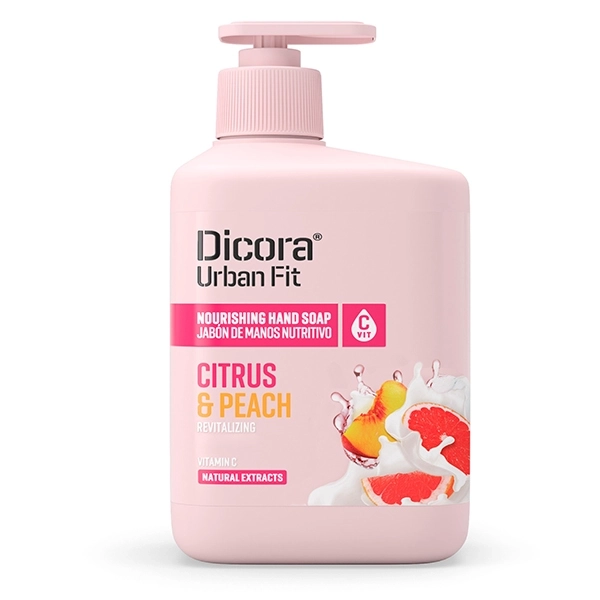 DICORA URBAN FIT TEČNI SAPUN CITRUS&PEACH 500ML