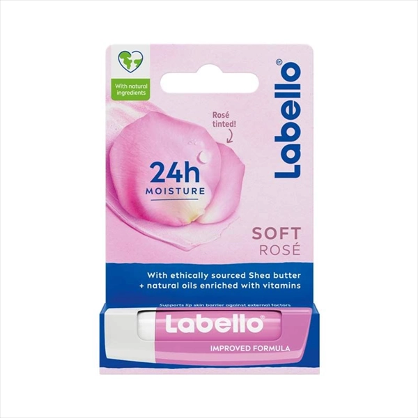 LABELLO BALZAM ZA USNE SOFT ROSE 4,8G