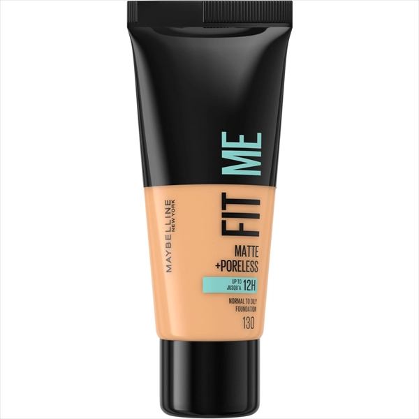 MAYBELLINE TEČNI PUDER NEW YORK FIT ME MATTE 130 BUFF BIEGE 30ML