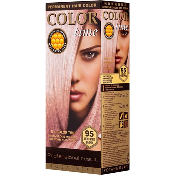 COLOR TIME BOJA ZA KOSU 95 SVETLO PINK PLAVA