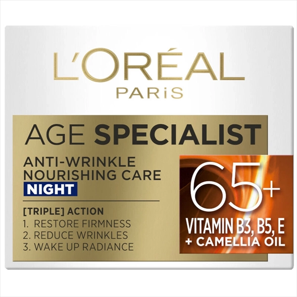 L'OREAL NOĆNA KREMA ZA LICE AGE SPECIALIST 65+ 50ML