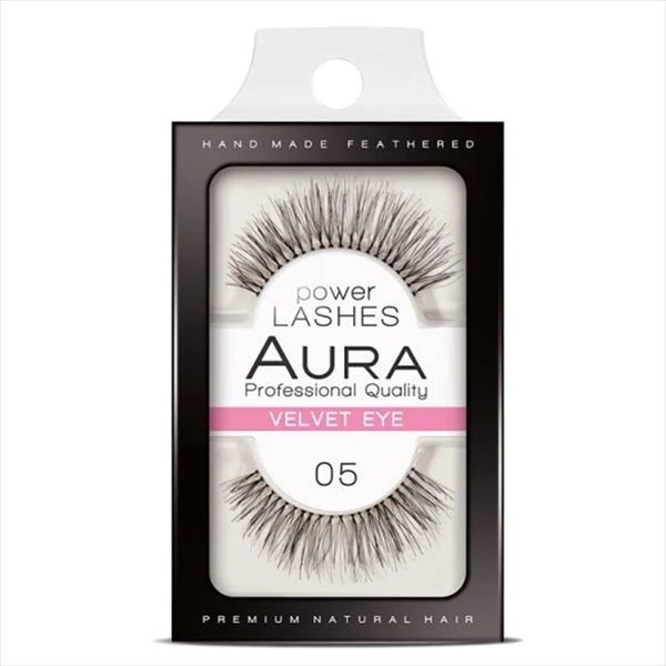 AURA VEŠTAČKE TREPAVICE POWER LASHES 05 VELVET EYE