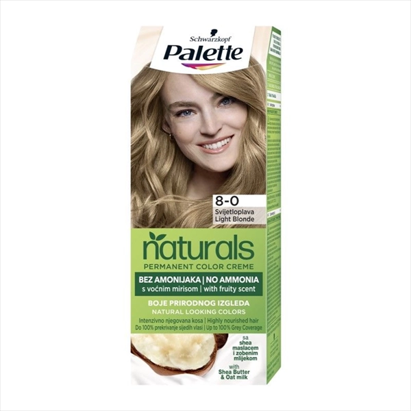 PALETTE NATURALS COLOR BOJA ZA KOSU 300 (8-0) SVETLOPLAVA
