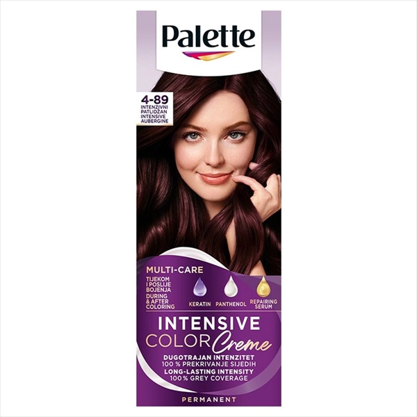 PALETTE INTENSIVE COLOR CREME BOJA ZA KOSU 4-89(RFE3) INT PL PATLIDŽAN
