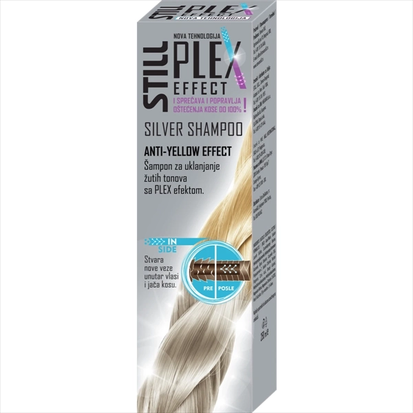 STILL PLEX EFFECT SILVER ŠAMPON ZA KOSU PROTIV ŽUTIH TONOVA 250ML