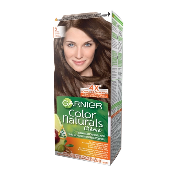 GARNIER COLOR NATURALS BOJA ZA KOSU 5 SVETLO SMEĐA