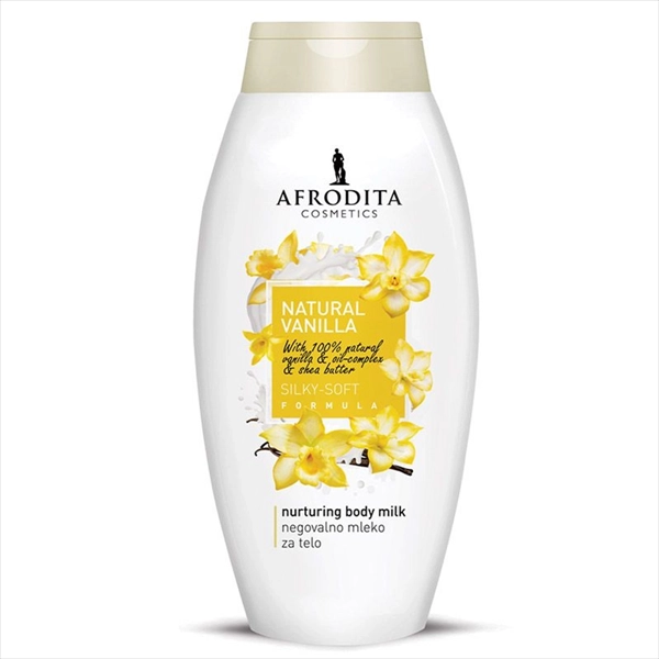 AFRODITA MLEKO ZA TELO NATURAL VANILLA 250ML