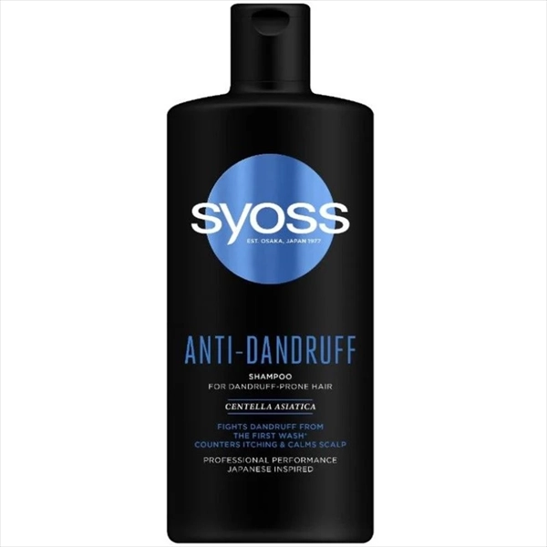 SYOSS ŠAMPON ZA KOSU PROTIV PERUTI ANTI-DANDRUFF 440ML