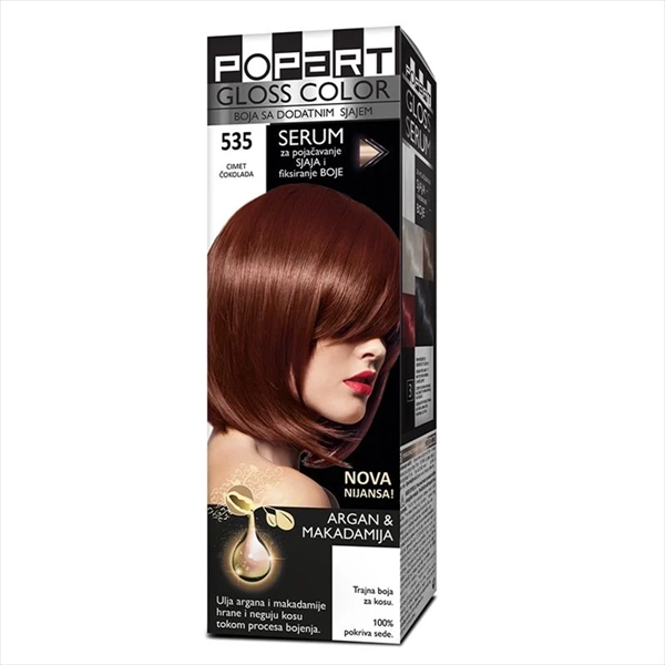 STILL POPART GLOSS COLOR BOJA ZA KOSU 535 CIMET ČOKOLADA