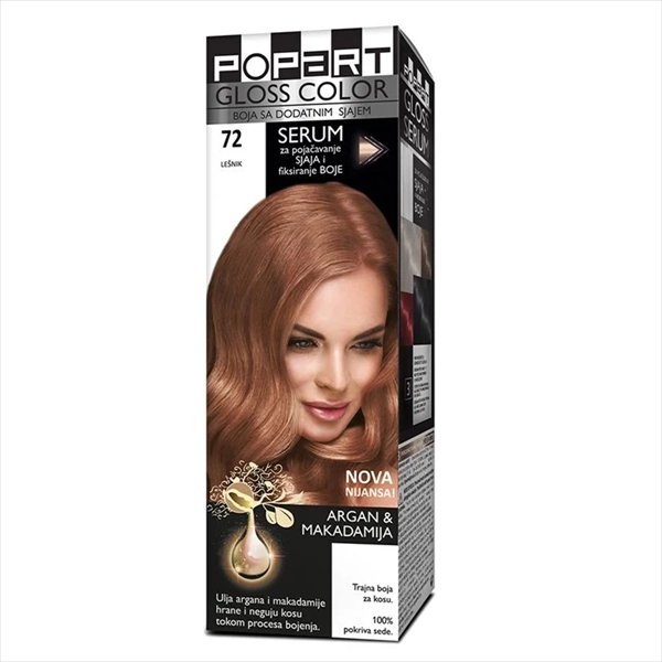 STILL POPART GLOSS COLOR BOJA ZA KOSU 72 LEŠNIK