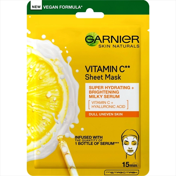 GARNIER SKIN NATURALS MASKA ZA LICE U MARAMICI VITAMIN C 28G