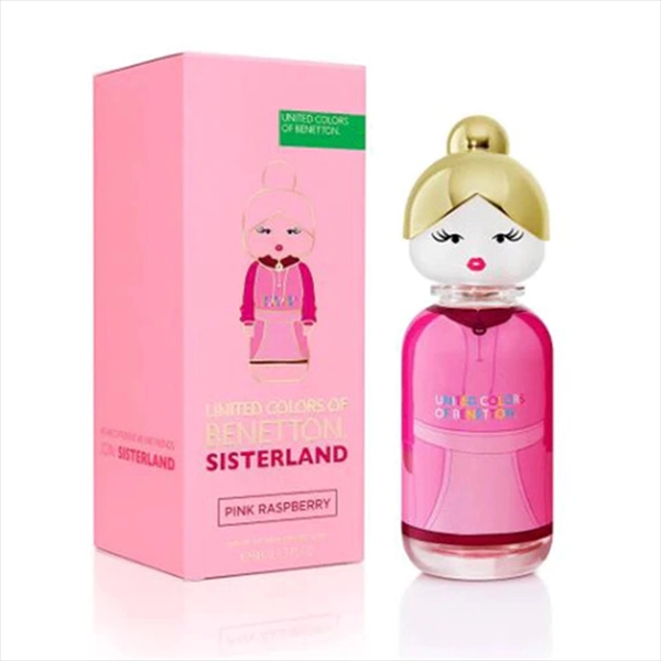 BENETTON SISTERLAND PINK RASPBERRY EDT WOMEN 80ML