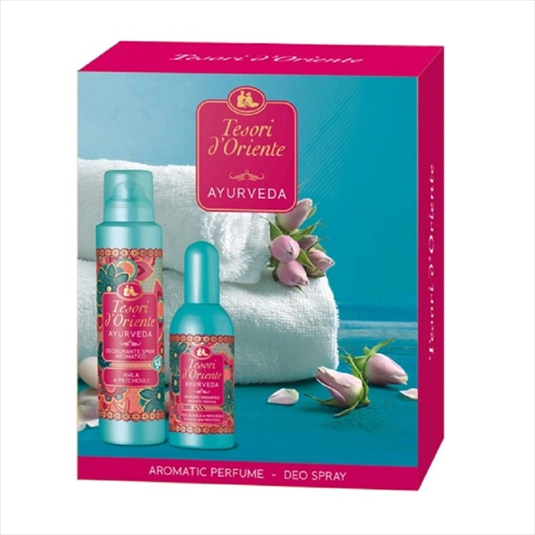 TESORI D' ORIENTE SET AYURVEDA WOMEN (DEO SPREJ 150ML + EDP 100ML)