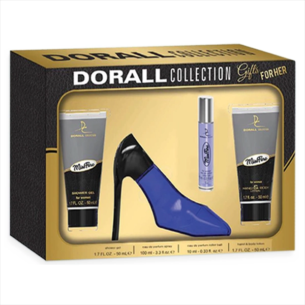 DORALL SET MISS FINE WOMEN (EDT90ML+10ML+LOSION 50ML+ GEL TUŠ. 50MlL)