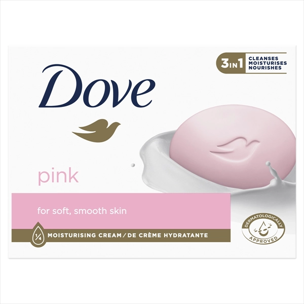 DOVE SAPUN PINK 90G