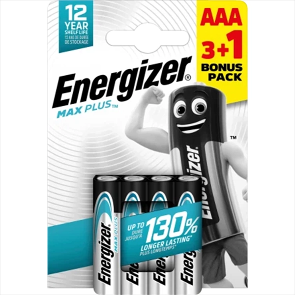 ENERGIZER MAX PLUS AAA 4/1