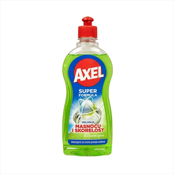 AXEL TEČNI DETERDŽENT ZA PRANJE SUDOVA JABUKA 450ML