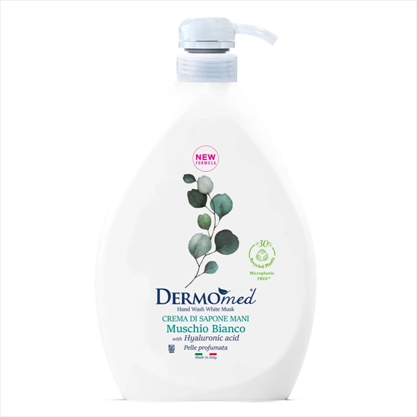 DERMOMED TEČNI SAPUN BELI MOŠUS 1000ML
