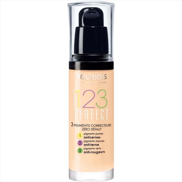 BOURJOIS TEČNI PUDER 123 PERFECT FOUNDATION 51 LIGHT VANILLA 30ML