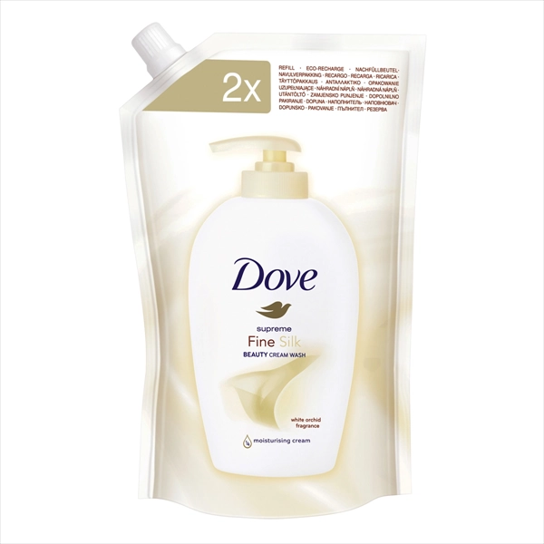 DOVE TEČNI SAPUN FINE SILK ORHIDEJA DOPUNA 500ML