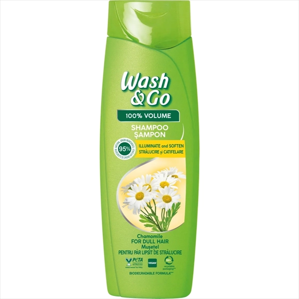 WASH&GO SAMPON KAMILICA 360ML