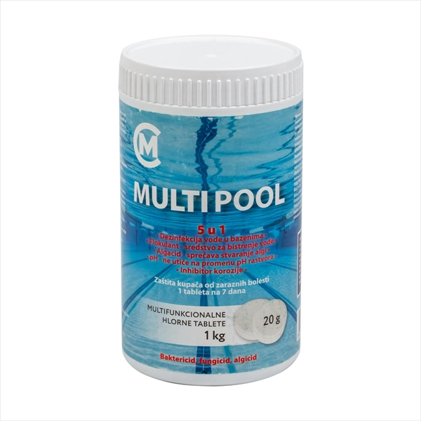 MULTI-COMMERCE MULTI POOL TBL. 20GR/1KG