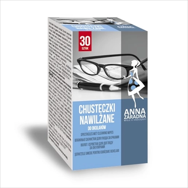 ANNA VLAŽNE MARAMICE ZA NAOČARE 30KOM
