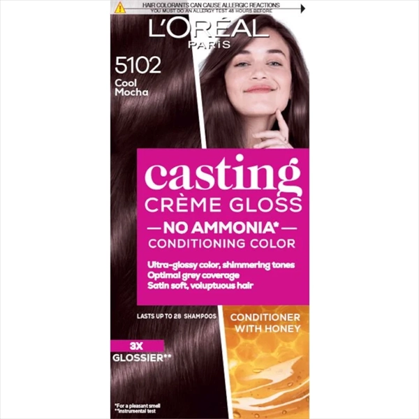 L'OREAL BOJA ZA KOSU CASTING CREME GLOSS 5102 COOL MOCHA