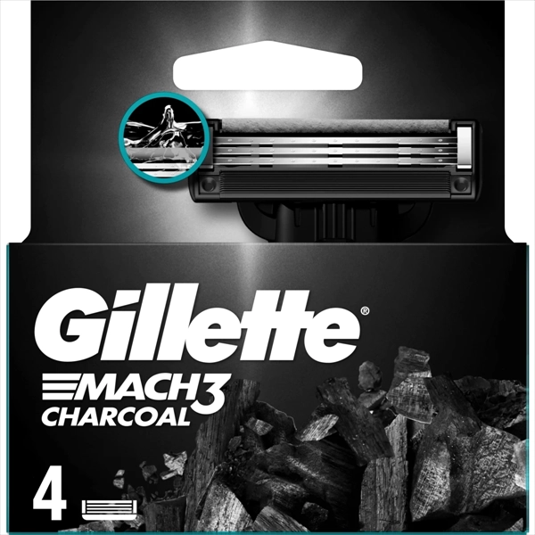 GILLETTE DOPUNA ZA BRIJAČ MACH 3 CHARCOAL 4KOM