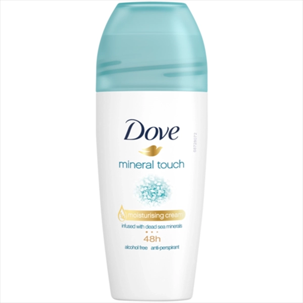 DOVE DEO ROLL-ON MINERAL TOUCH WOMEN 50ML