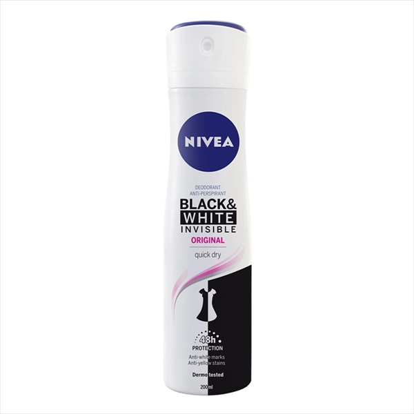 NIVEA DEO SPREJ BLACK&WHITE INVISIBLE WOMEN 200ML