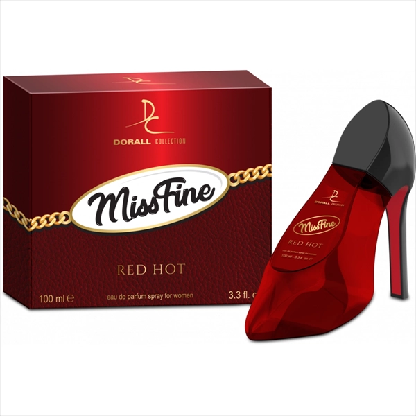 DORALL MISS FINE RED HOT EDT WOMEN 100ML
