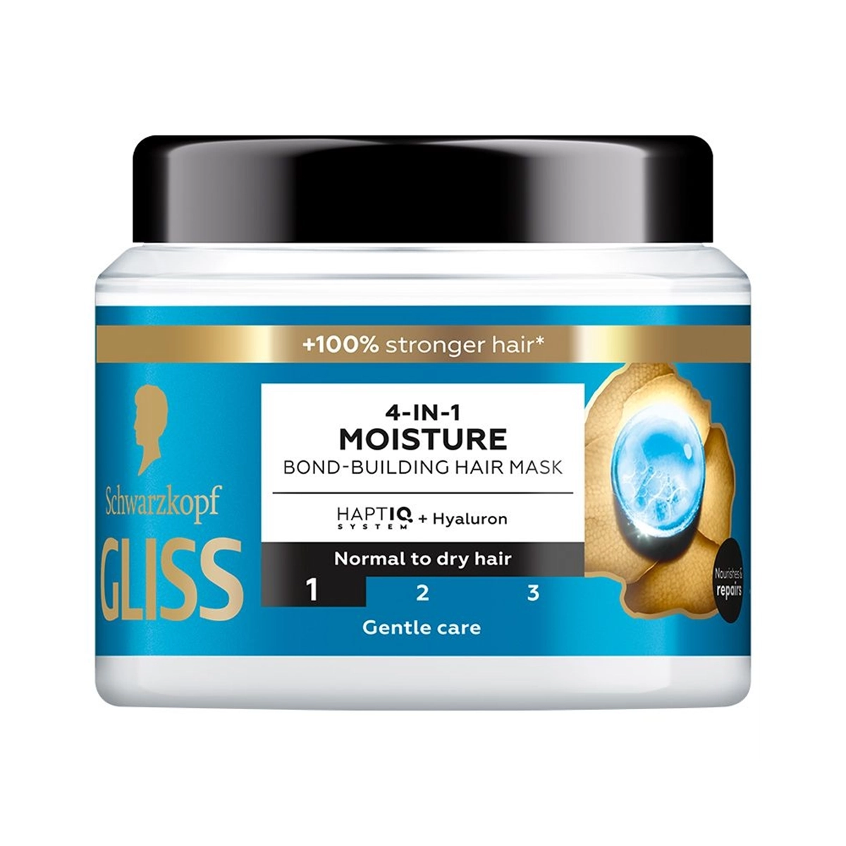 GLISS MASKA ZA KOSU MOISTURE 4U1 400ML