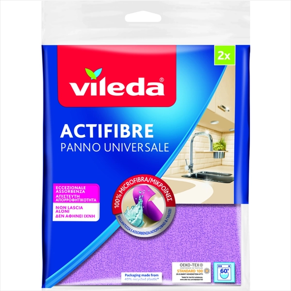 VILEDA VIŠENAMENSKA KRPA ACTIFIBRE 2KOM