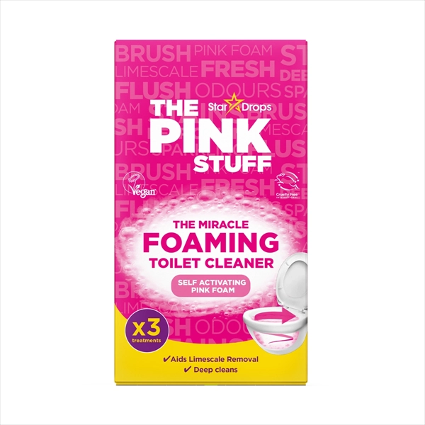 THE PINK STUFF PENASTO SREDSTVO ZA ČIŠĆENJE TOALETA THE MIRACLE 3X100G