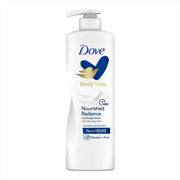 DOVE LOSION ZA TELO NOURISHED RADIANCE SA PUMPICOM 400ML