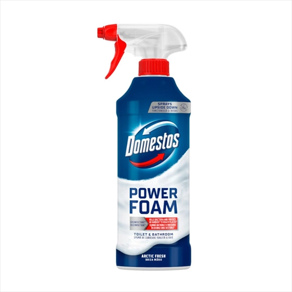 DOMESTOS PENA ZA ČIŠĆ. KUPATILA POWER FOAM ARCTIC FRESH PUMPICA 435ML